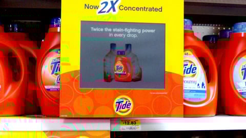 Tide 2X Lenticular Sign