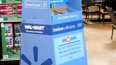 Wal-Mart Outdoor Collections Stand