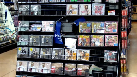 Wal-Mart Mobile Ring Tone Endcap Header