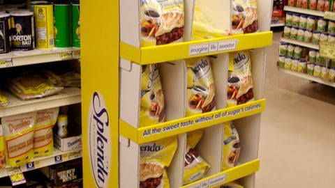 Splenda Cookie Cutter Floorstand