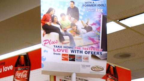 Coca-Cola "Idol" Pole Topper