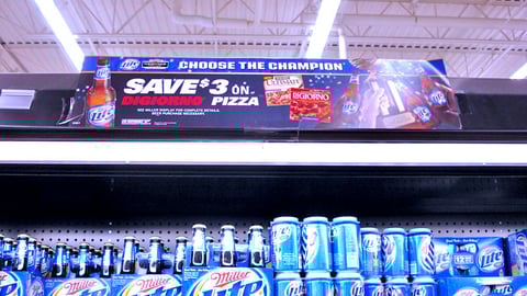 Miller Lite DiGiorno Rebate Case Card