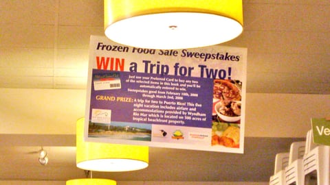 Jewel-Osco Frozen Food Sweeps Banner