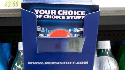 Pepsi Stuff Booklet Dispenser