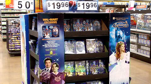"Enchanted" DVD Wal-Mart Pallet