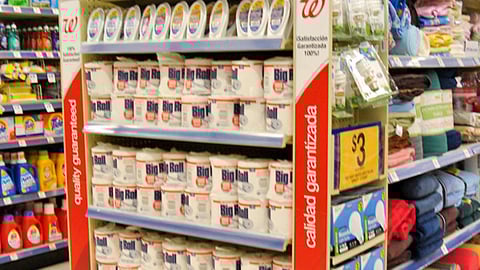 Walgreens Brand Products Endcap