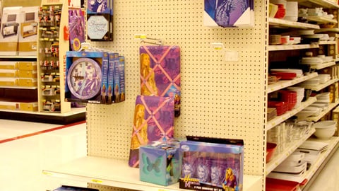 Target Hannah Montana Decor Endcap