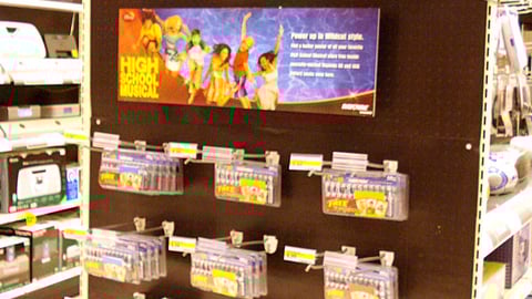 Rayovac "High School Musical" Endcap