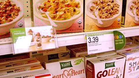 Target 'Long Live Superfoods' Shelf Signs