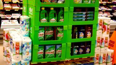 P&G 'Home Made Simple' Pallet Display