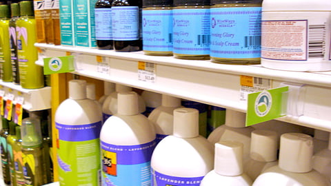 'Premium Body Care' Hair Care Shelf Tags