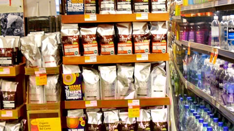 Allegro Coffee Blends Floorstand