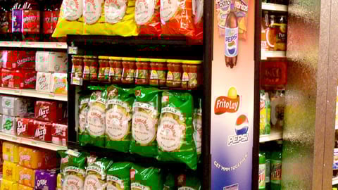 Jewel-Osco PepsiCo Floorstand