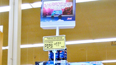 Pepsi Stuff Jewel-Osco Pole Topper