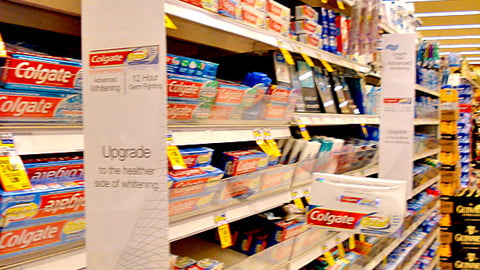 Colgate Total Aisle Violators