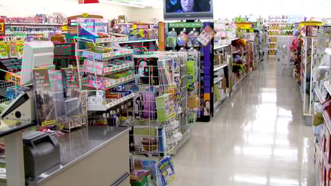 Dollar General TV Checkout Infield
