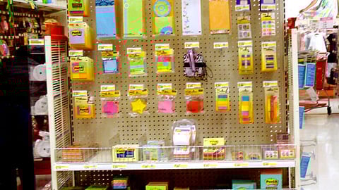 Target Post-It Endcap