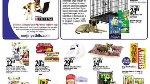Meijer, Purina Pet Bits Feature