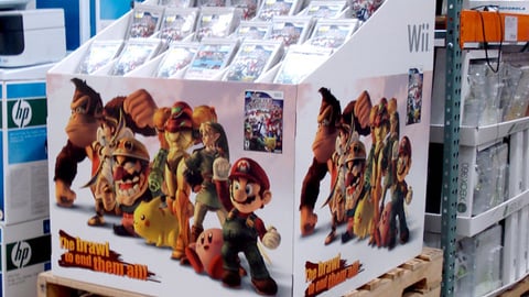 Nintendo Wii 'Super Smash Bros.' Pallet