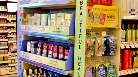 Walgreens Johnson & Johnson Rebate Endcap