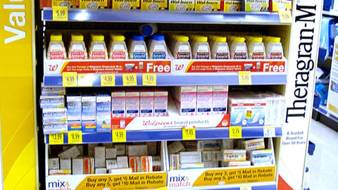 Walgreens Mix & Match OTC Endcap