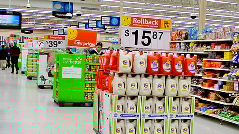 Wal-Mart Earth Month Pallets