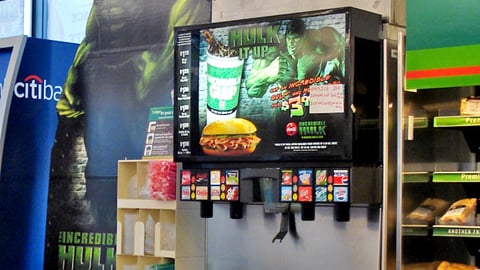 7-Eleven 'Hulk' Signage