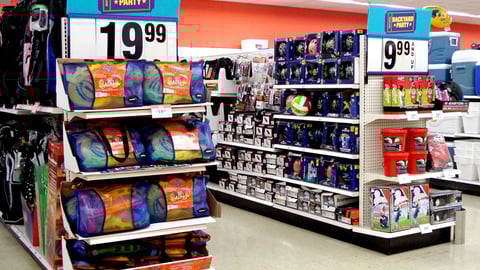 Kmart Backyard Party Endcaps