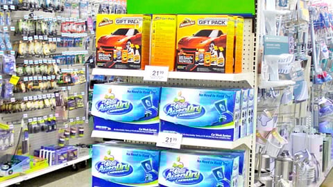 Kmart 'Incredible Dad' Auto Endcap