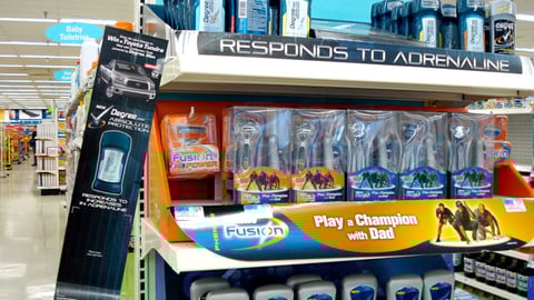 Degree Craftsman Sweeps Shelf Display 