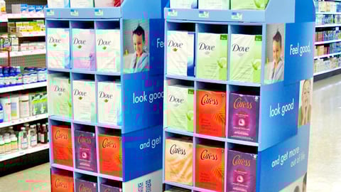 Unilever Soap Kmart Quarter Pallets