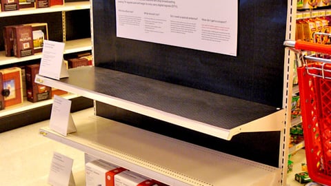 Target Digital TV Converter Box Endcap