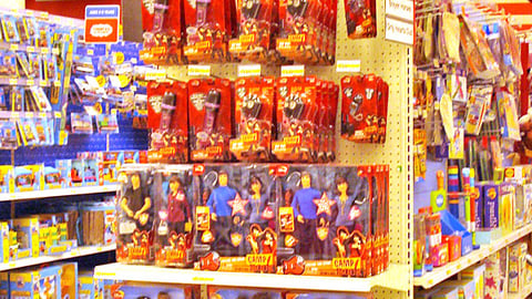 'Camp Rock' Target Toy Endcap