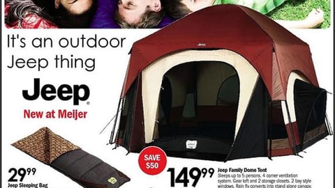 Meijer Jeep Outdoor Feature