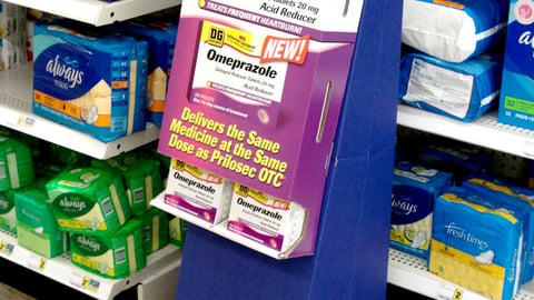 Dollar General Omeprazole Shipper