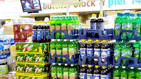 Jewel-Osco Beverage Display