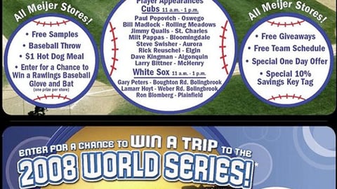 Meijer Aquafina MLB Sweeps Feature