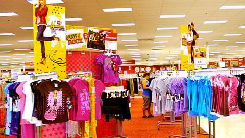 Target Disney Channel Girl's Apparel Fixtures