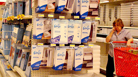 Target Febreze Closet Renewables Endcap