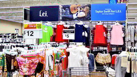 Wal-Mart L.E.I. Taylor Swift Header