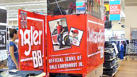 Wrangler Wal-Mart Race Simulator 