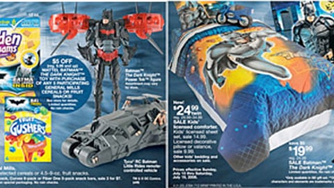 Kmart 'The Dark Knight' Circular Wrap