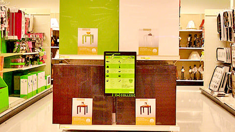 Target 08 College Table Endcap