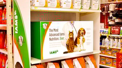 Target Iams Premium Protection Endcap