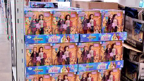 Hannah Montana Doll Pallet