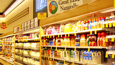 Schnucks Full Circle Cooler Signage