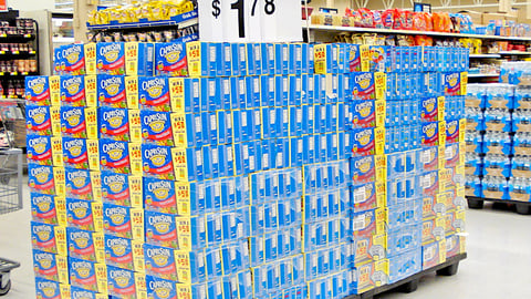 Capri Sun 'Best School Year' Wal-Mart Case Stack