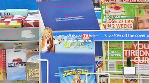 TV Guide Hannah Montana 3-D Glasses Header