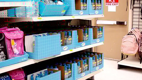 Wal-Mart Germ-X Shelf Trays