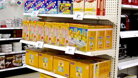 Kmart Nostalgia Popcorn Maker Endcap